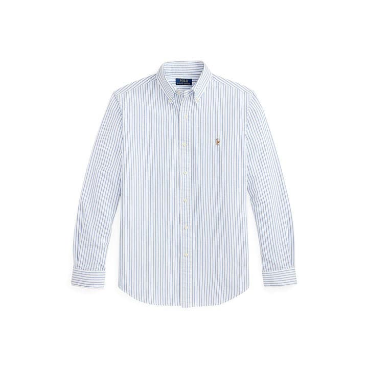 Polo Ralph Lauren Men's Blue Long Sleeve Patterned Shirt in Size XL, Sports Direct