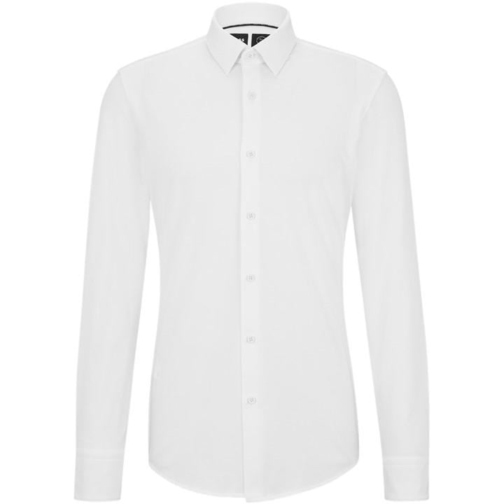 Boss Men's White Hank Long Sleeve Oxford Shirt in Size 2XL, Sports Direct