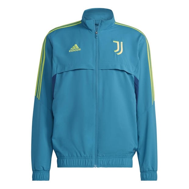 Active Teal - adidas - Mens adidas Juventus Pre-Match Jacket 22/23