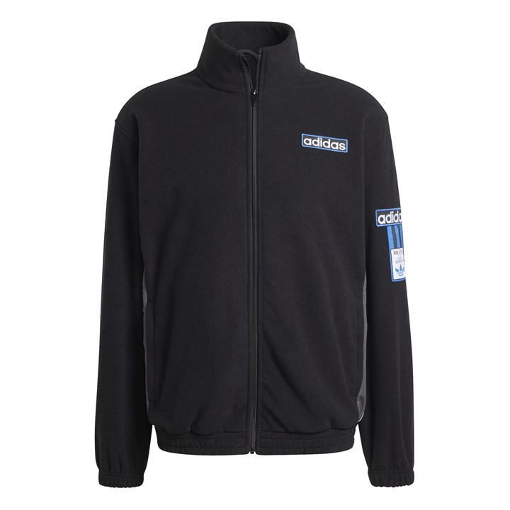 Adidas Originals Men's Black Full Zip Fleece in Size XS, Sports Direct