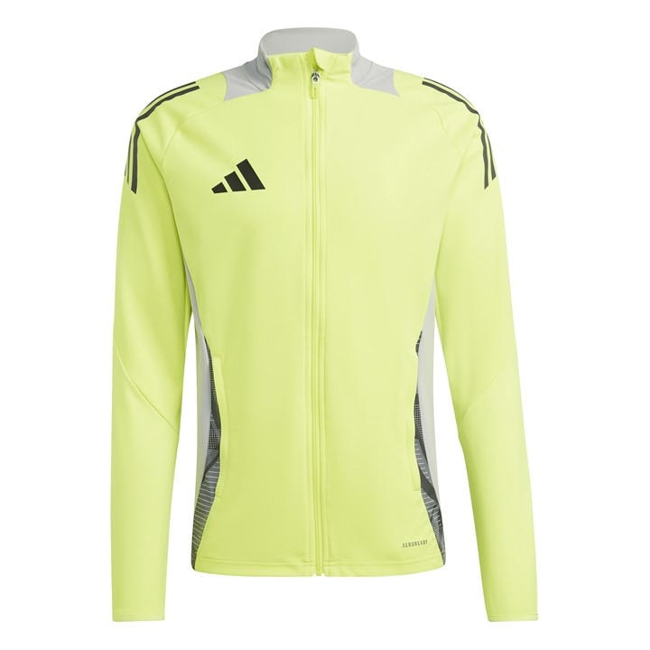 Adidas Men's Yellow Tiro24 C Trainer Tracksuit Top in Size L, Sports Direct