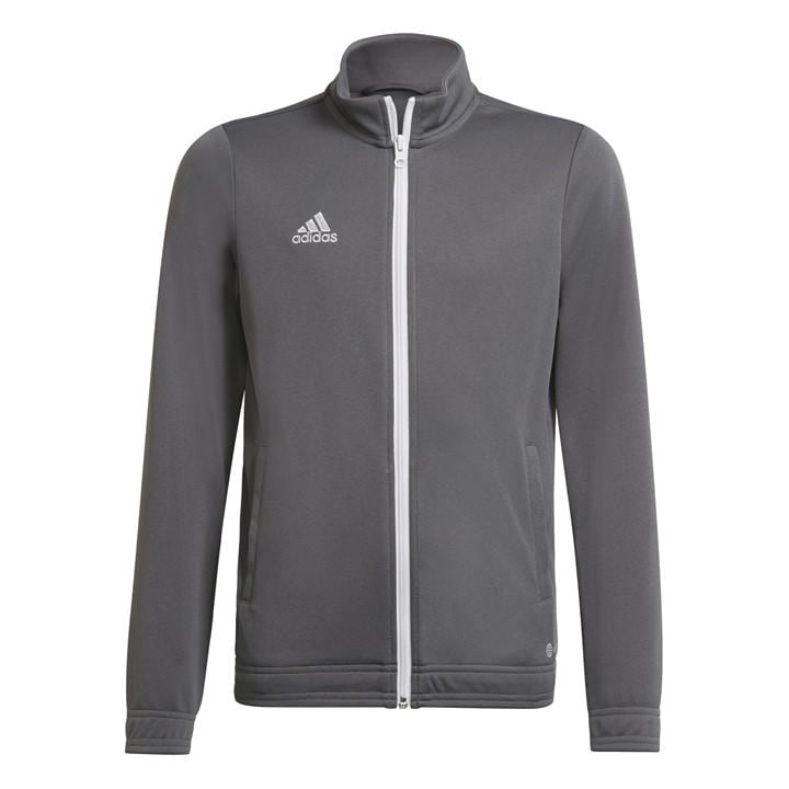 Adidas  Kids Grey ' Tracksuit Top in Size 9 - 10 Years, Sports Direct