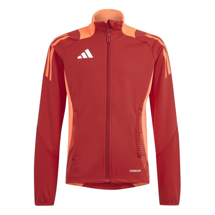 Adidas  Kids Red ' Tiro24 Tracksuit Top in Size 11 - 12 Years, Sports Direct