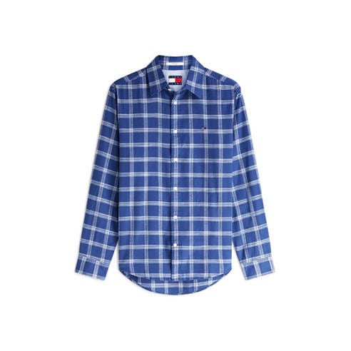 Tommy Jeans - Men's Long Sleeve Patterned Shirt