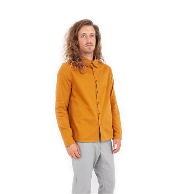 Dijon - Roamers and Seekers - Men's Plaskett Long Sleeve Plain Shirt