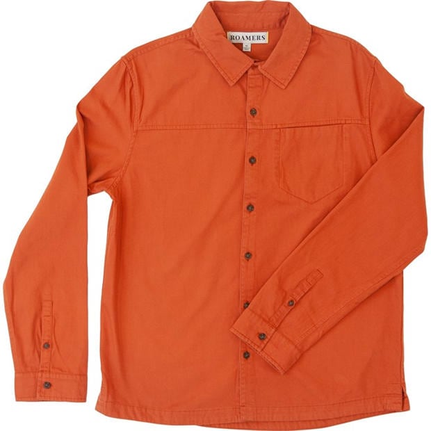 Sienna - Roamers and Seekers - Men's Plaskett Long Sleeve Plain Shirt