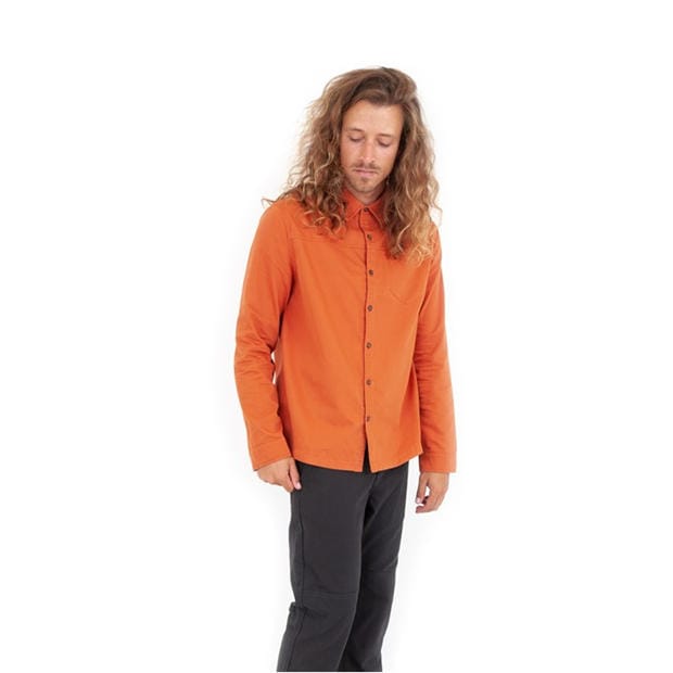 Sienna - Roamers and Seekers - Men's Plaskett Long Sleeve Plain Shirt