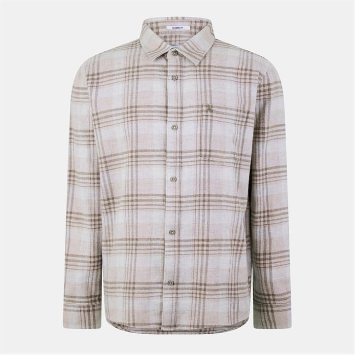 Jack Wills Men's Beige Check Shirt in Size 2XL, Sports Direct