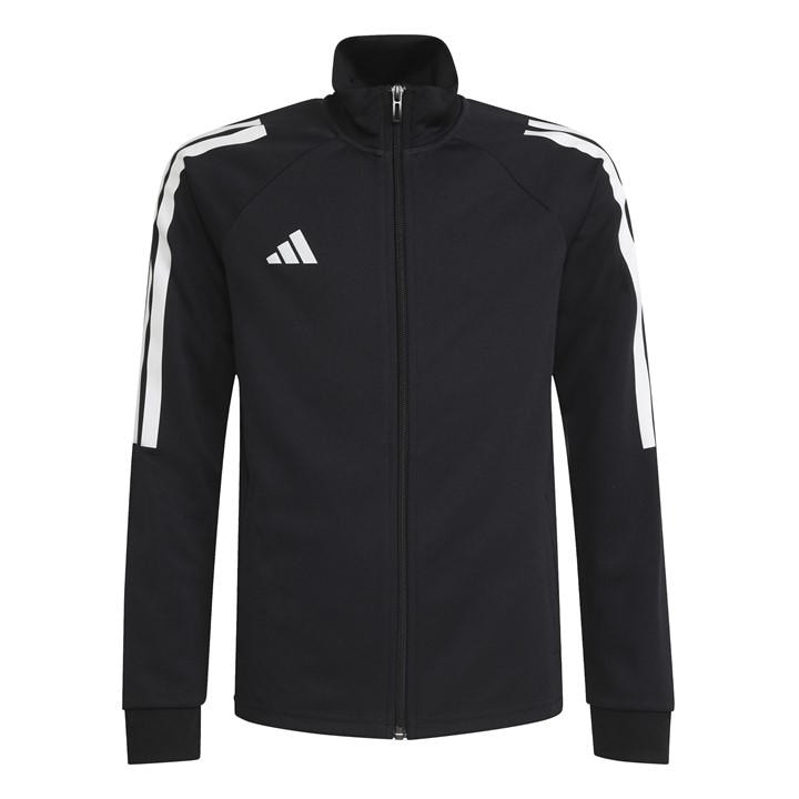 Adidas Boys Black Sereno Track Jacket  in Size 13 - 14 Years, Sports Direct