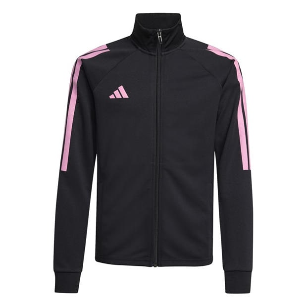Black/Pink - adidas - Sereno Track Jacket Juniors