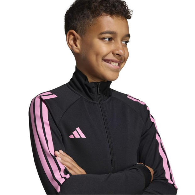 Black/Pink - adidas - Sereno Track Jacket Juniors
