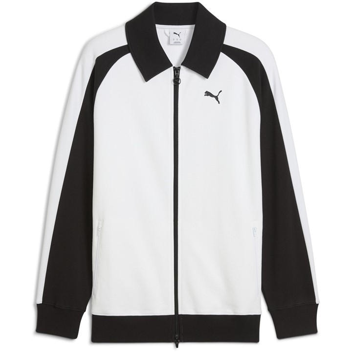Puma Men's White Track Tracksuit Top in Size XL, Sports Direct
