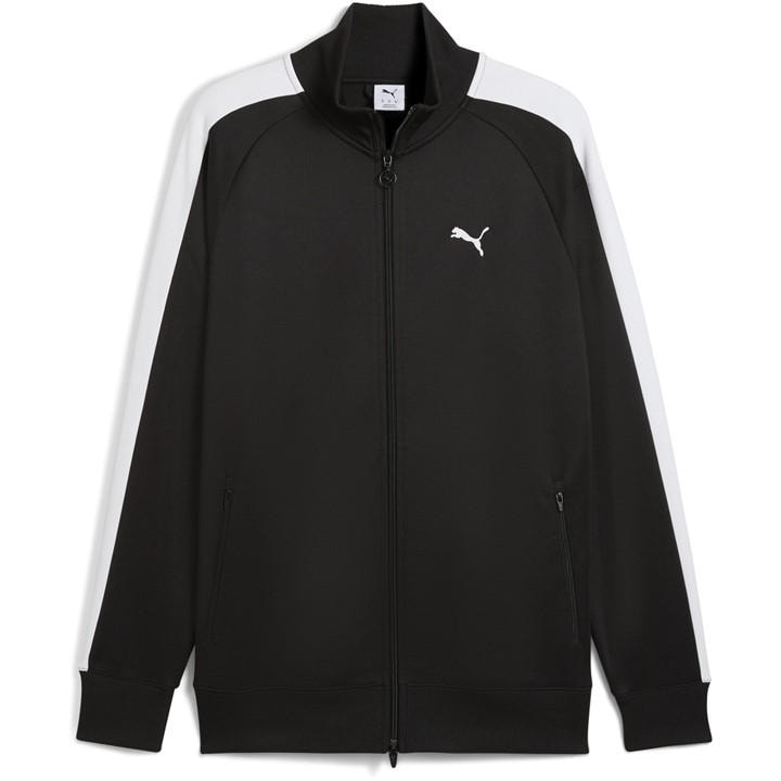 Puma Men's Black All Over Track Jacket Tracksuit Top in Size XL, Sports Direct