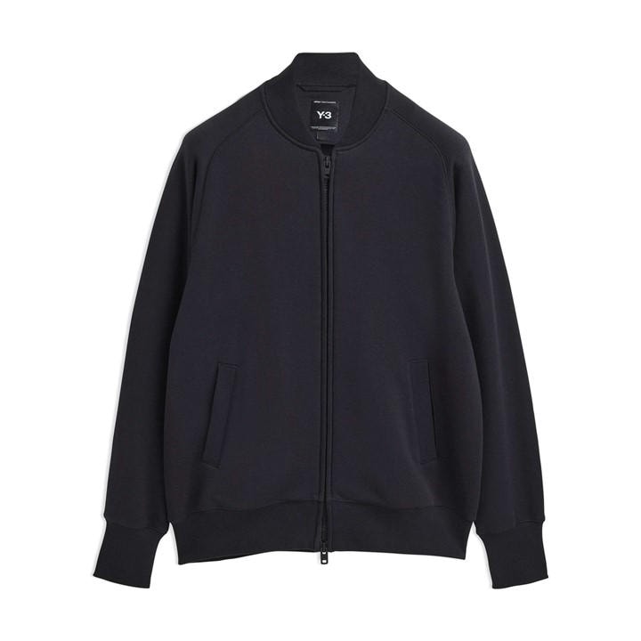 Y3 Men' Black Gfx Moisture Wicking Athletic Fit Tracksuit Top in Size S, Sports Direct