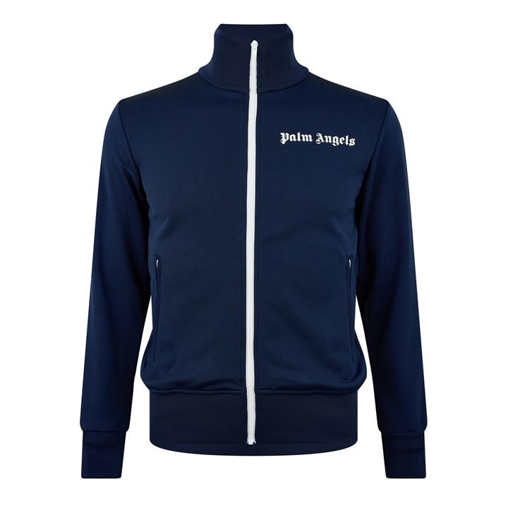 Palm Angels Men's Blue Logo Track Jacket in Size XS, Sports Direct