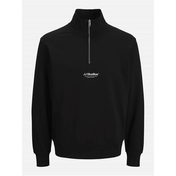 Jack and Jones | Jack + Soho Sweat Qr Sn63 | Black | SportsDirect.com