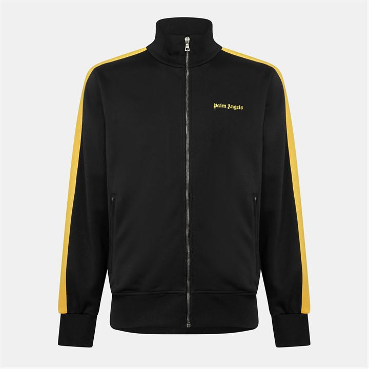 Palm Angels Men's Black Classic Track Side Stripe Relaxed Fit Tracksuit Top in Size M, Sports Direct