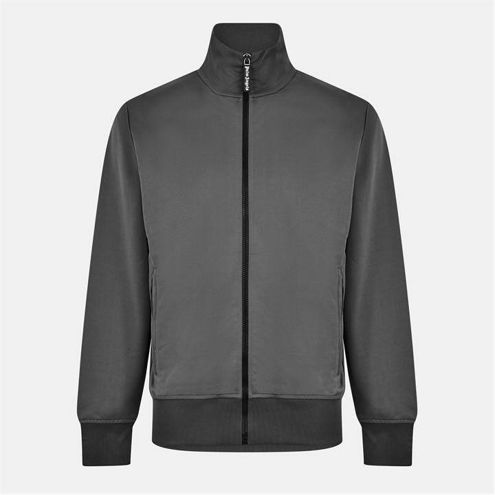Palm Angels Men's Grey Curve Zip Tracksuit Top in Size XL, Sports Direct