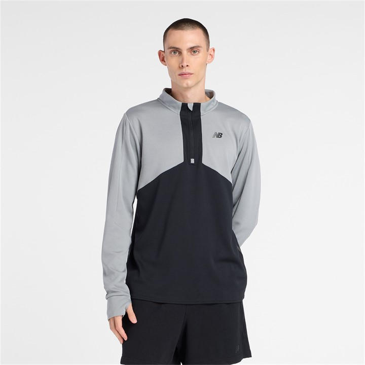 New Balance Men's Grey Tracksuit Top in Size M, Sports Direct