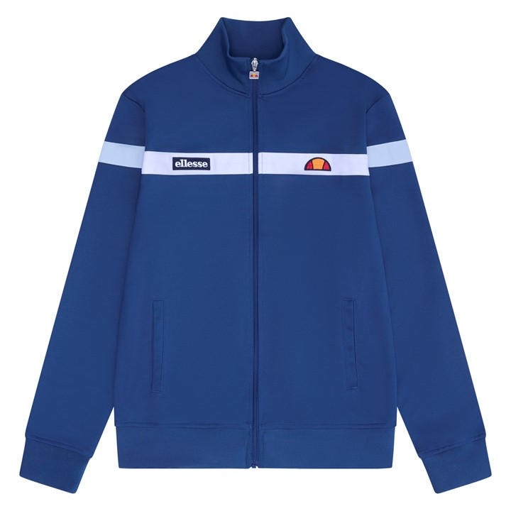 Ellesse Men's Blue Tracksuit Top in Size L, Sports Direct