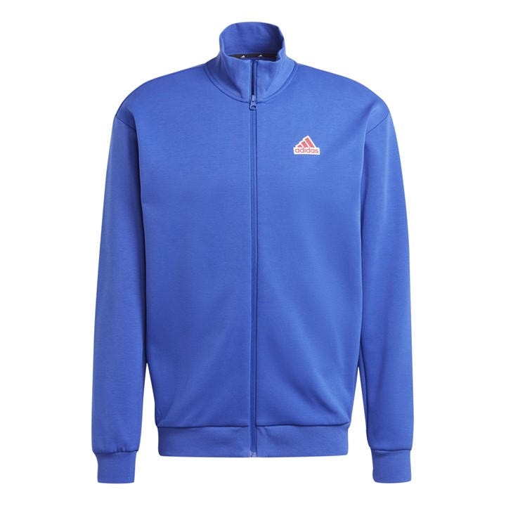 Adidas Men's Blue Tracksuit Top in Size L, Sports Direct