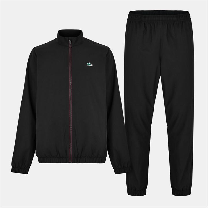 Lacoste Men's Black Tape Tracksuit Top in Size XS, Sports Direct