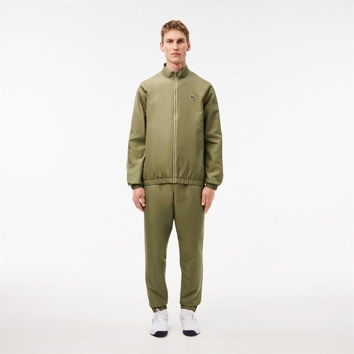 Lacoste Men's Green Tape Tracksuit Top in Size XS, Sports Direct