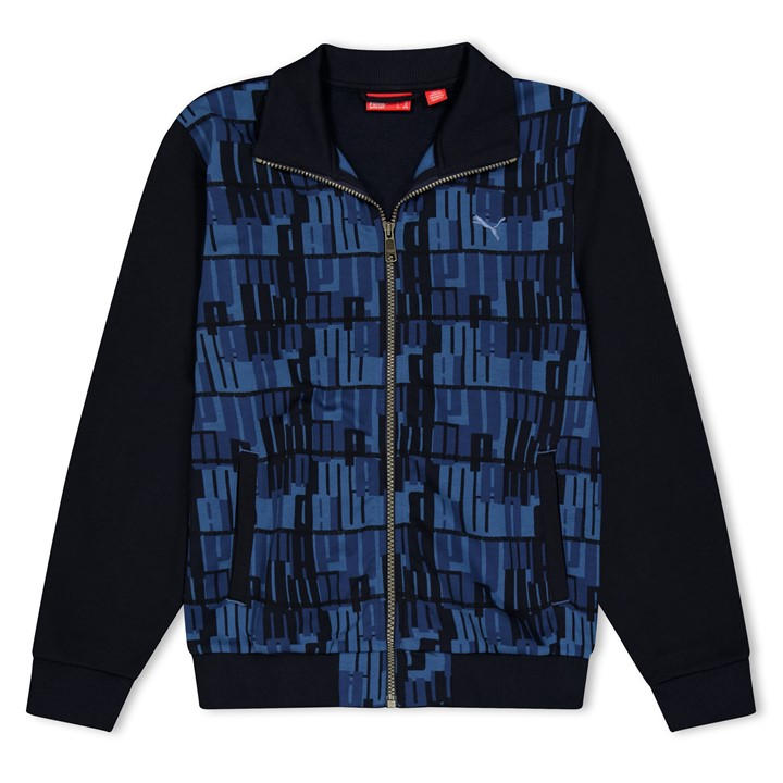 Puma  Kids Blue All Over Sweat  in Size 11 - 12 Years, Sports Direct