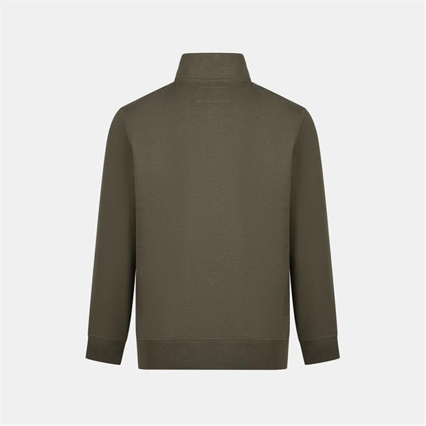 Barn Khaki - Jack Wills - Jack Barchester Quarter Zip Sweatshirt
