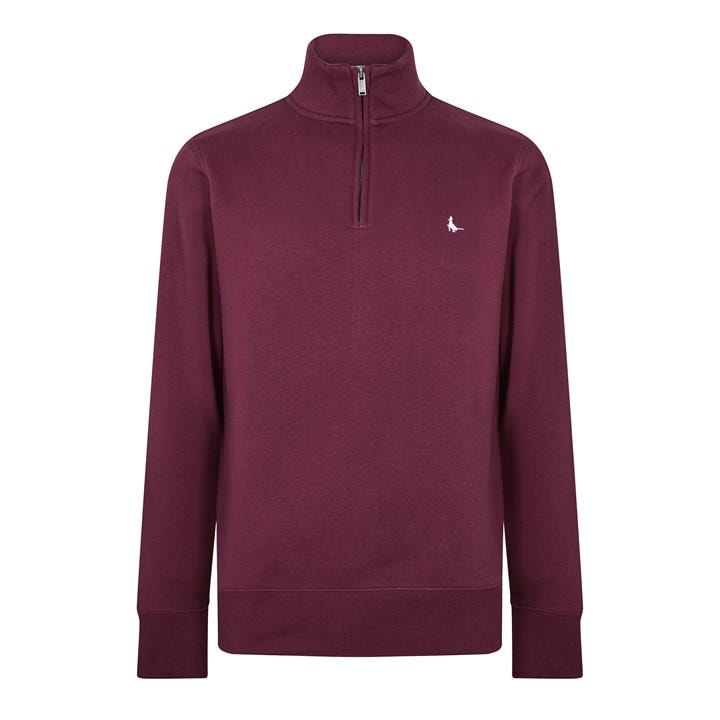 Jack Wills Men' Beige Jack Barchester Quarter Zip Sweatshirt in Size S, Sports Direct