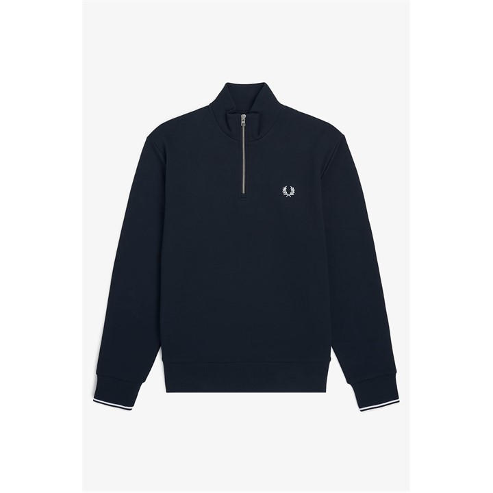 Fred Perry Men's Blue Fredperry Half Zip Top in Size 3XL, Sports Direct