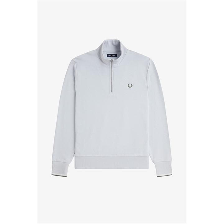 Fred Perry Men's Beige Fredperry Half Zip Top in Size L, Sports Direct