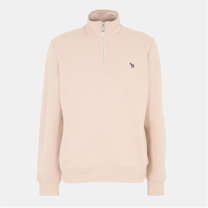 Ps Paul Smith Men's Beige Half Zip Sweatshirt in Size XL, Sports Direct