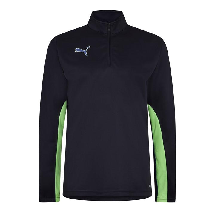 Puma Men's Blue Finesse Performance Quarter Zip Drill Top in Size M, Sports Direct