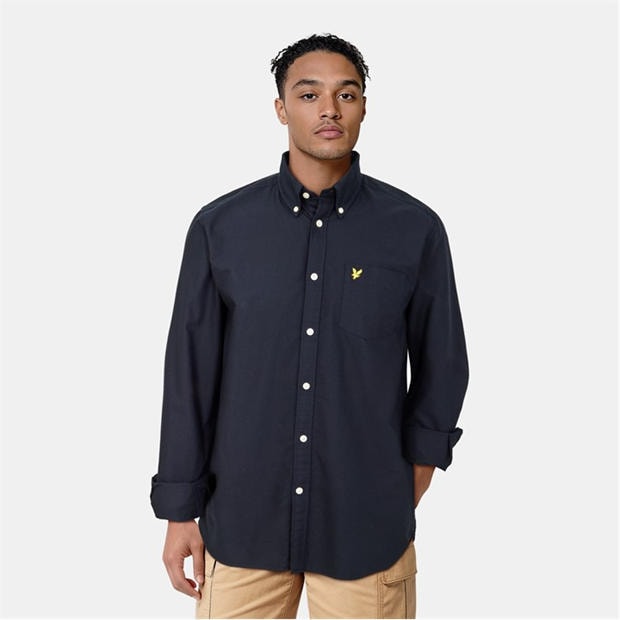 Niebieski Z271 - Lyle and Scott - Oxford Shirt