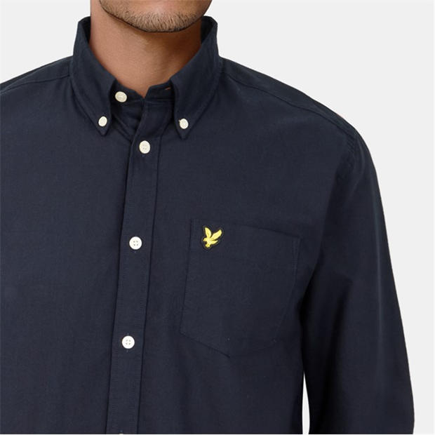 Niebieski Z271 - Lyle and Scott - Oxford Shirt