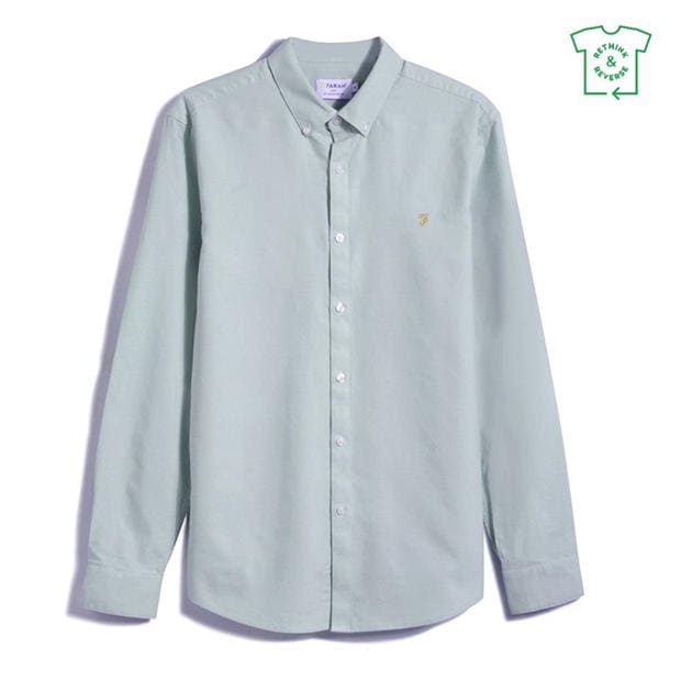 Jade 905 - Farah - Oxford Long Sleeve Shirt