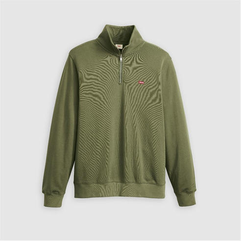 Levis - Levis Original Hm 1/4 Zip Moss Olive