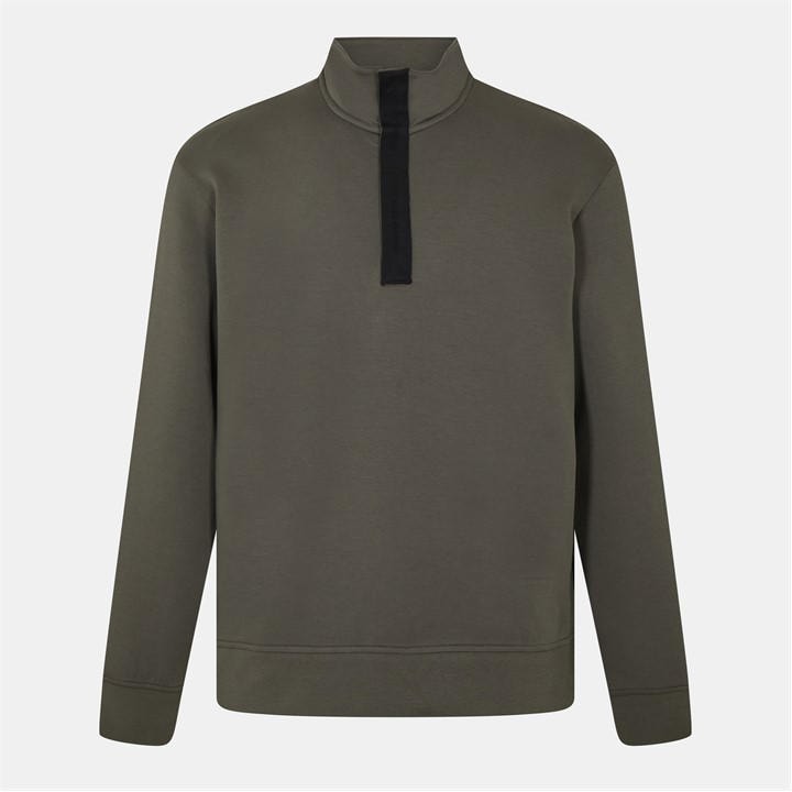 Armani Exchange Men's Green Quarter Zip Pullover in Size L, Sports Direct