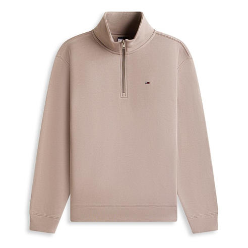 Tommy Jeans - TJ Flag Fleece Quarter-Zip Jumper