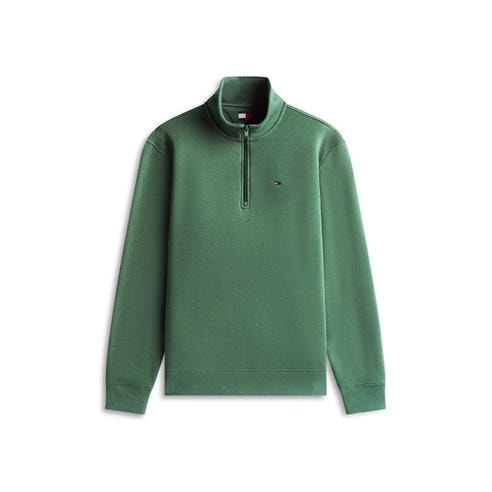 Tommy Jeans - TJ Flag Fleece Quarter-Zip Jumper