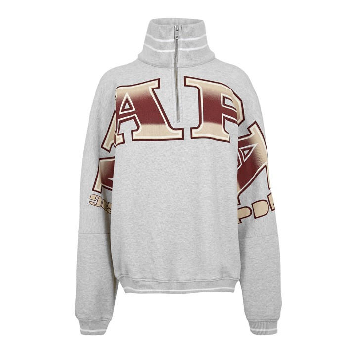 Napapijri Men's Grey X Pdf Half Zip Sweat in Size XL, Sports Direct