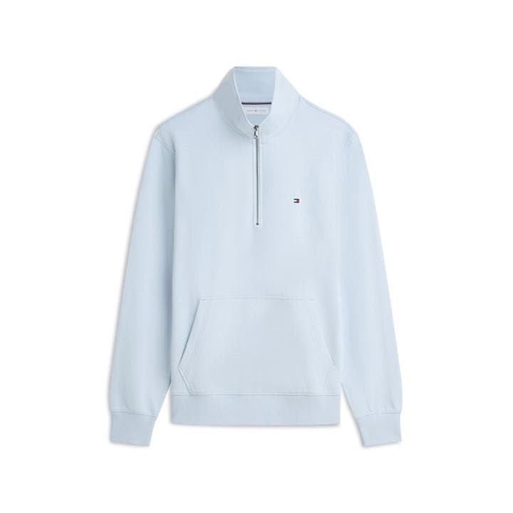 Tommy Hilfiger Men's Blue Quarter Zip Fleece in Size 2XL, Sports Direct
