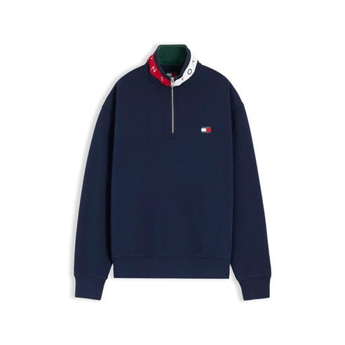 Tommy Jeans - TJ 1/4Zip Collr Logo Sn64