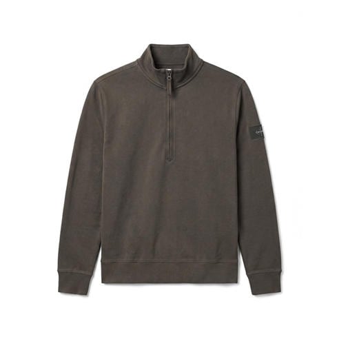 Calvin Klein Jeans - Men's Badge 1/4-Zip Cotton Fleece Top