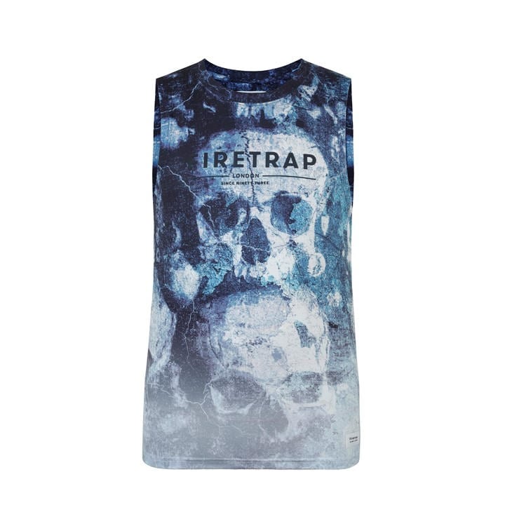 Firetrap Men's Blue Sub Vest in Size M, Sports Direct