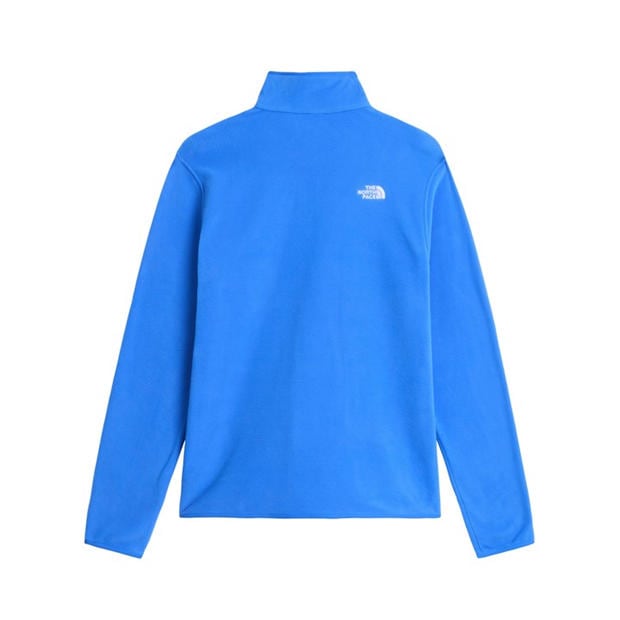 Active Blue - The North Face - 100 Glacier Quarter Zip Fleece Mens
