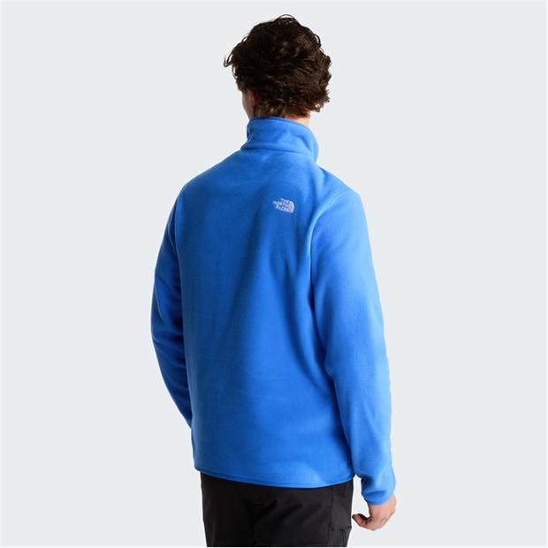 Active Blue - The North Face - 100 Glacier Quarter Zip Fleece Mens