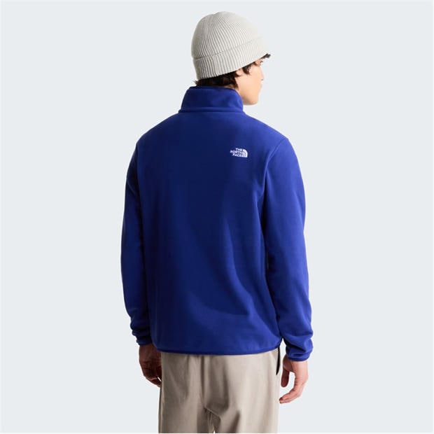 Bold Blue - The North Face - 100 Glacier Quarter Zip Fleece Mens