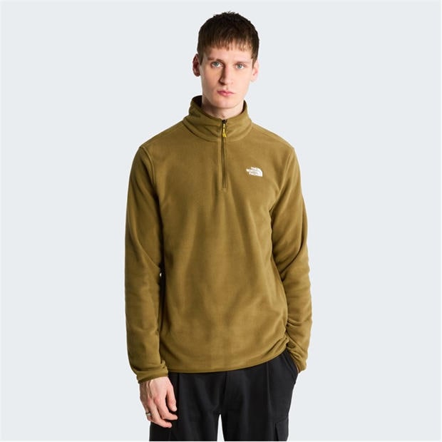 Caraway Seed - The North Face - 100 Glacier Quarter Zip Fleece Mens